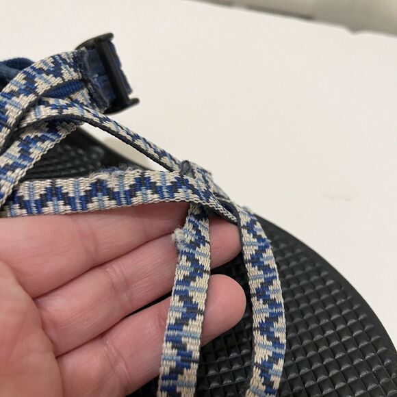 Chaco ZX/1 EcoTread Outdoor Strappy Sandals Blue J180071 Youth Size 2 - Picture 3 of 10